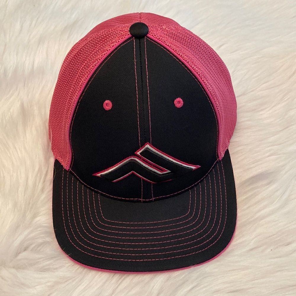 Pacific Headwear Black and Pink Pro Model Cap